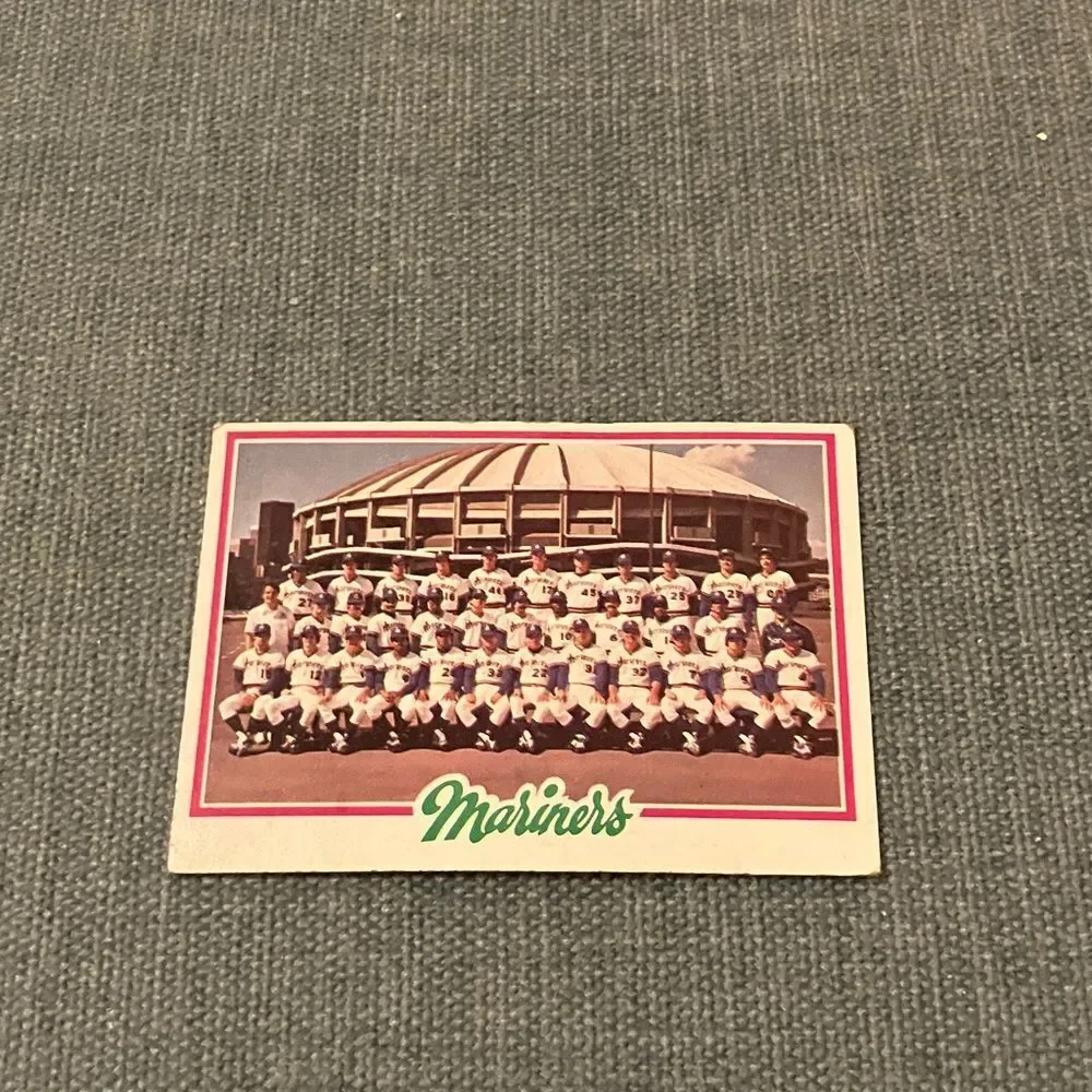 1978 Topps Seattle Mariners Baseball Card Trading Card